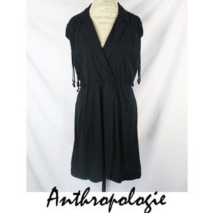 Anthropologie Maeve Black Dress W/Pockets